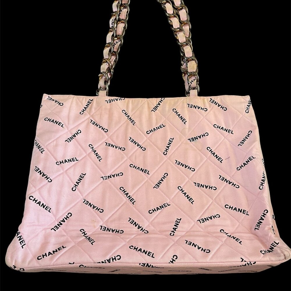Chanel Pink Tote Bag